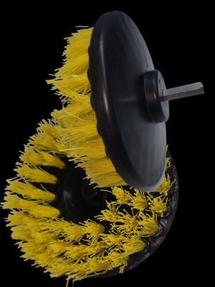 DIAMOND CARPET BRUSH WITH DRILL ATTACHMENT